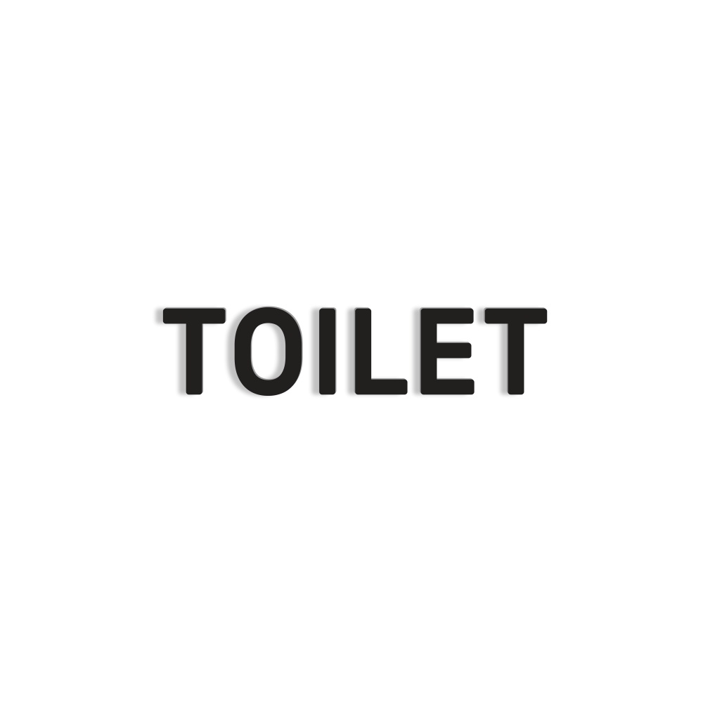 TOILET(입체사인)