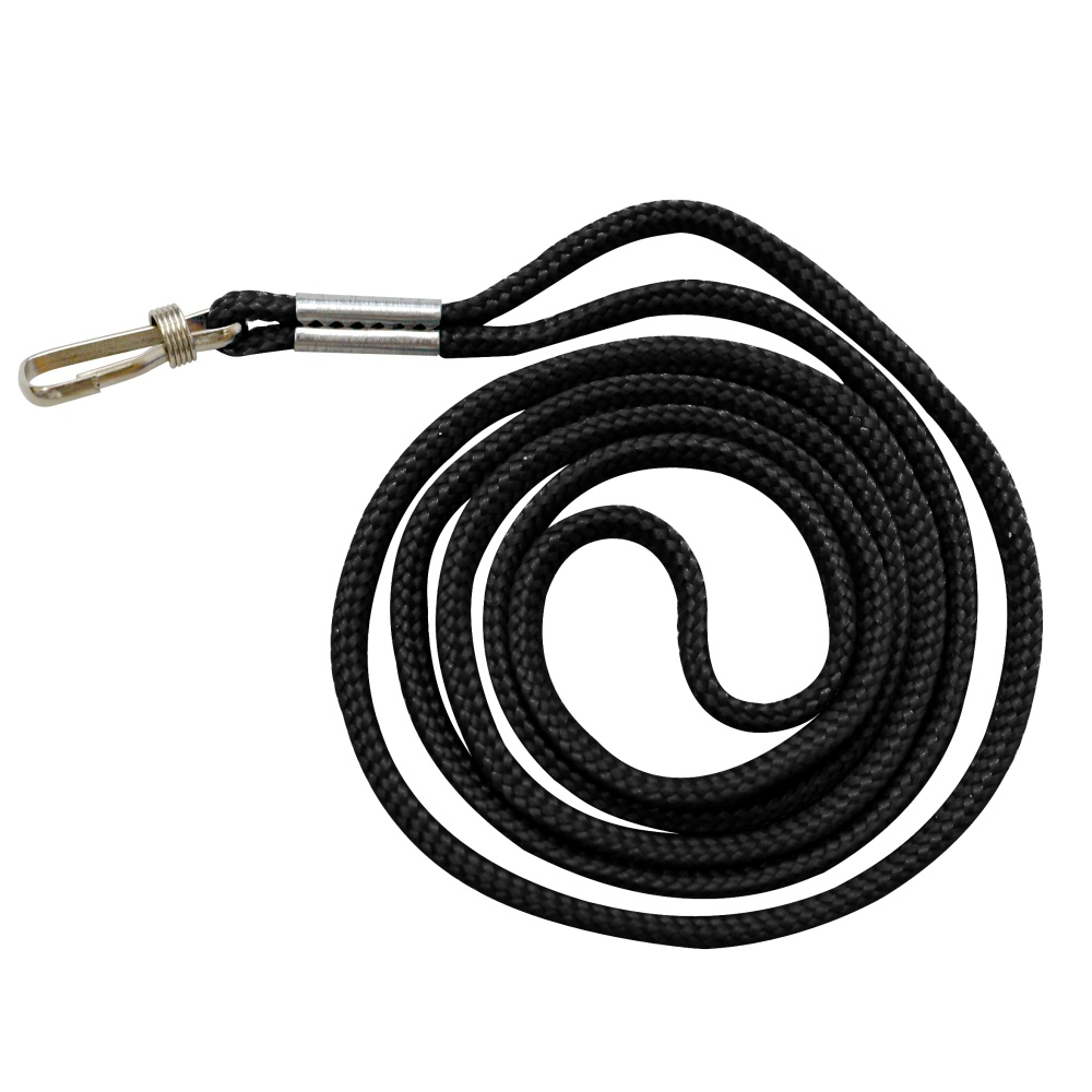 명찰목걸이줄(한쪽/검정)