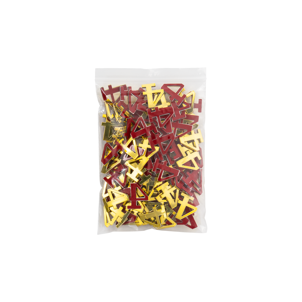 입체숫자(금색) 4