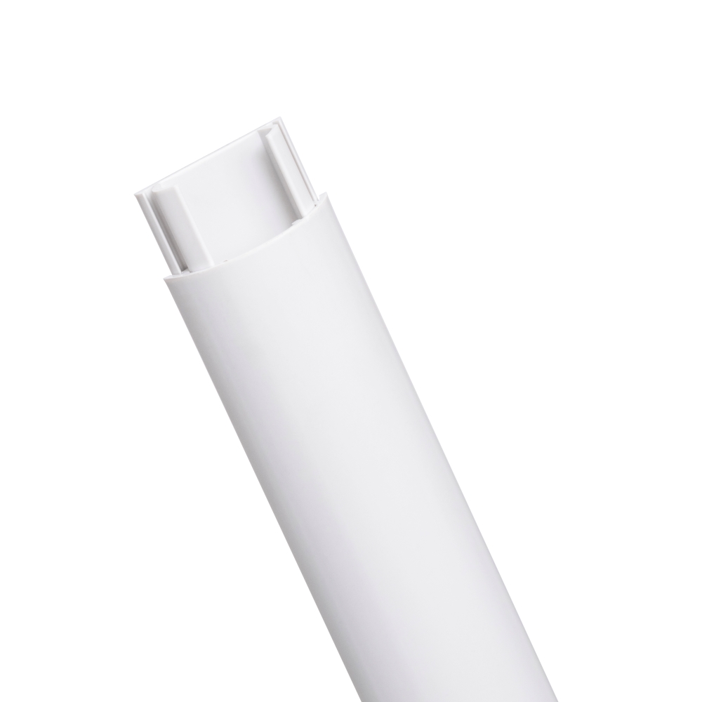 전선몰딩(반달/흰색)중