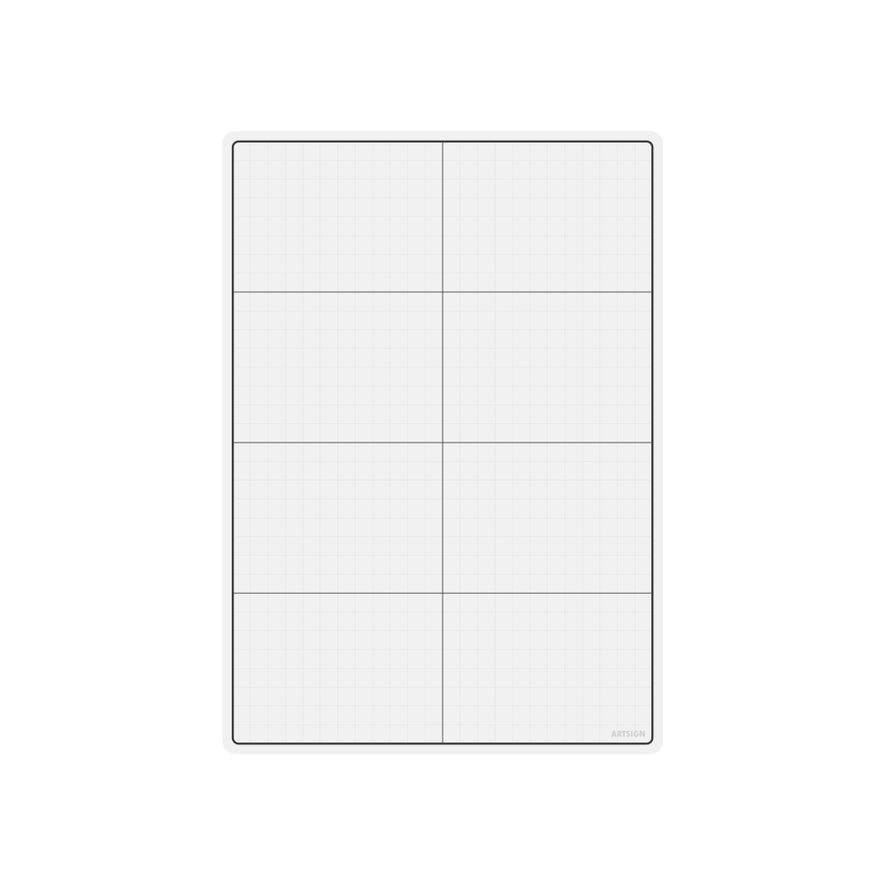 메모보드A4(8칸/흰색)