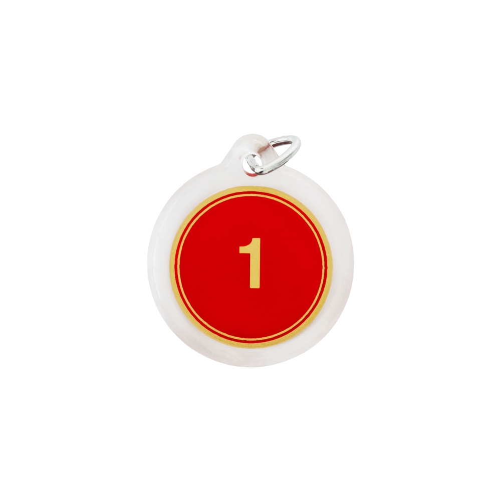 양면번호표(빨강)