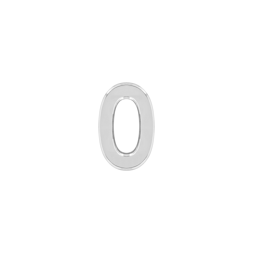 이니셜숫자0(은색/50)