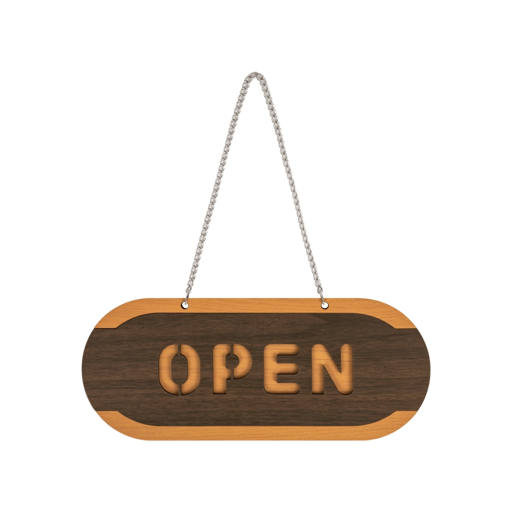 OPEN/CLOSED(우드)대