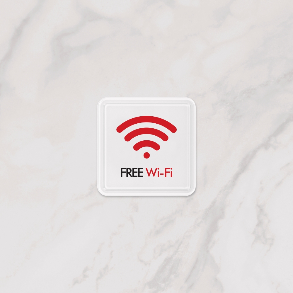 FREE Wi-Fi(몰딩)